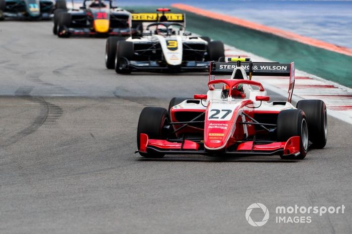 Jehan Daruvala, PREMA Racing y Christian Lundgaard, ART Grand Prix