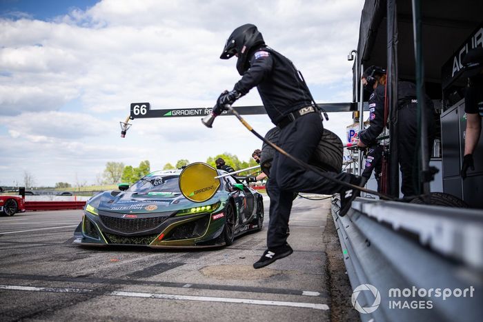 #66: Gradient Racing Acura NSX GT3, GTD: Till Bechtolsheimer, Marc Miller