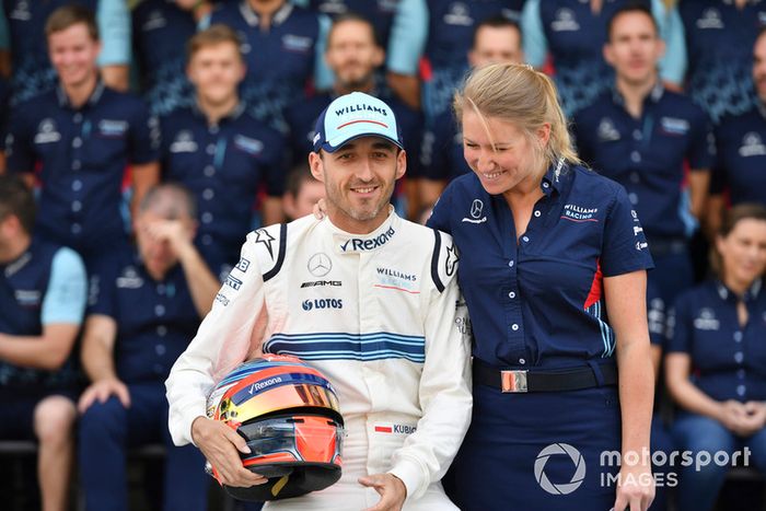 Robert Kubica, Williams y Sophie Ogg
