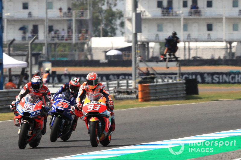 Andrea Dovizioso, Marc Márquez, Maverick Viñales