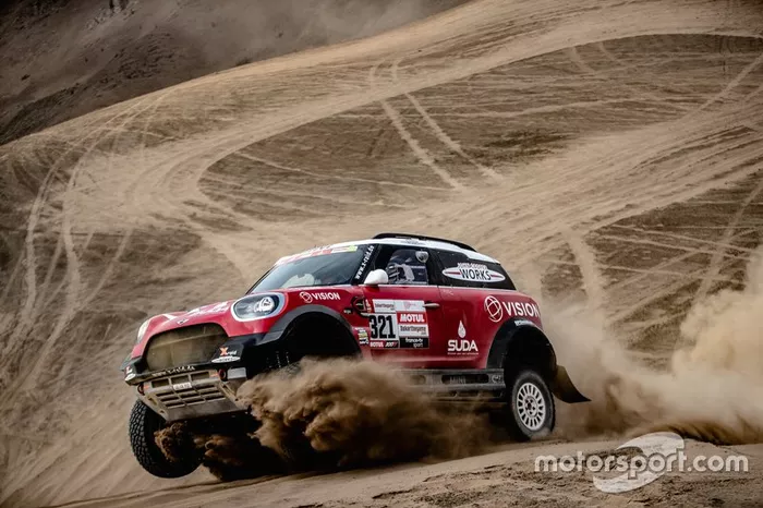 #321 X-Raid Team: Boris Garafulic, Filipe Palmeiro