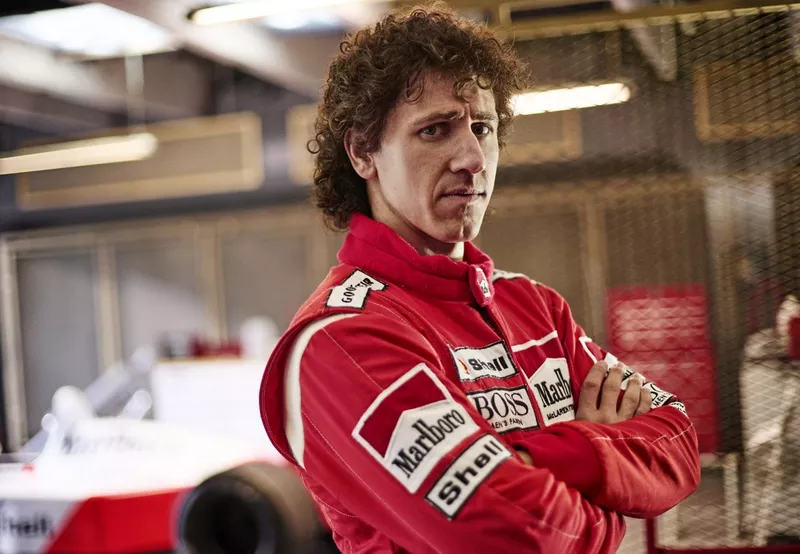 Matt Mella als Alain Prost in Senna