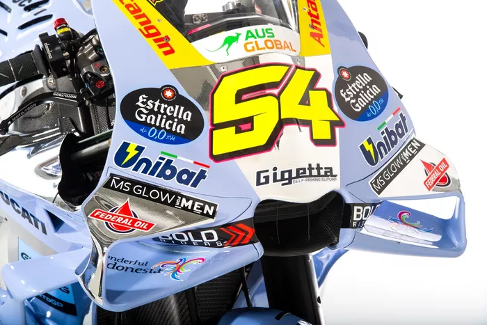 La livrée MotoGP de Gresini Racing