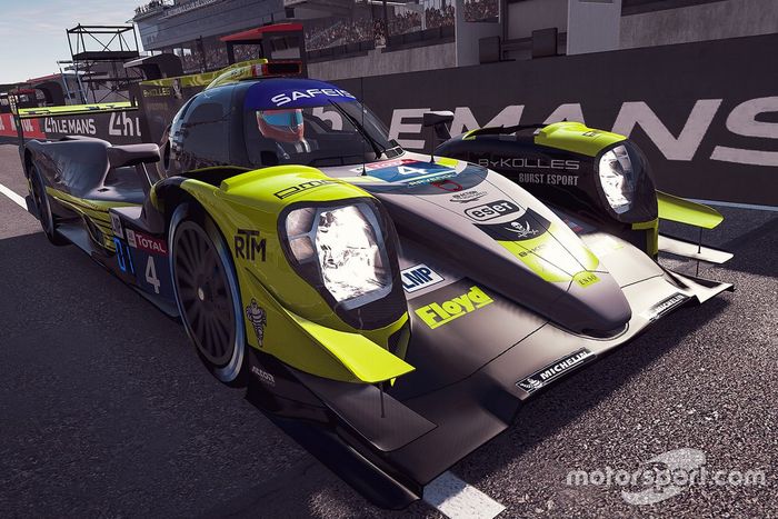 #4 Bykolles - Burst Esport Oreca 07 LMP2: Tom Dillmann, Esteban Guerrieri, Jernej Simoncic, Jesper Pedersen