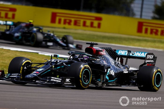 Lewis Hamilton, Mercedes F1 W11, Valtteri Bottas, Mercedes F1 W11