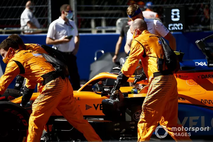 Lando Norris, McLaren MCL35