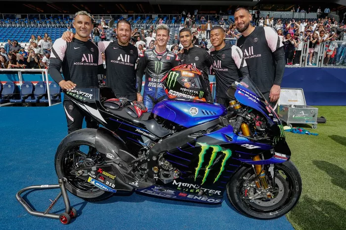 Keylor Navas, Sergio Ramos, Fabio Quartararo, Yamaha Factory Racing, Achraf Hakimi, Kylian Mbappé, Gianluigi Donnarumma