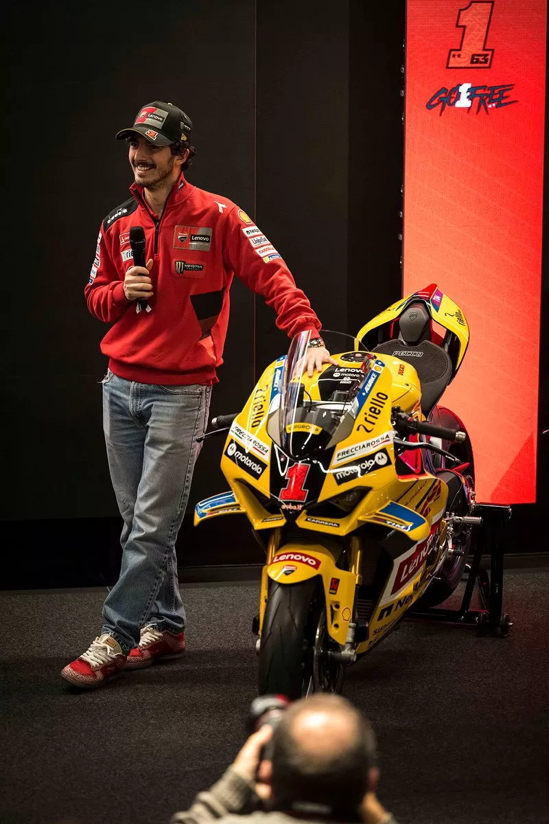Francesco Bagnaia, Panigale V4 2023 Racing Replica