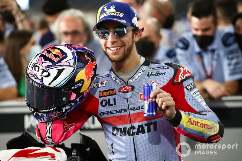 Il vincitore della gara Enea Bastianini, Gresini Racing