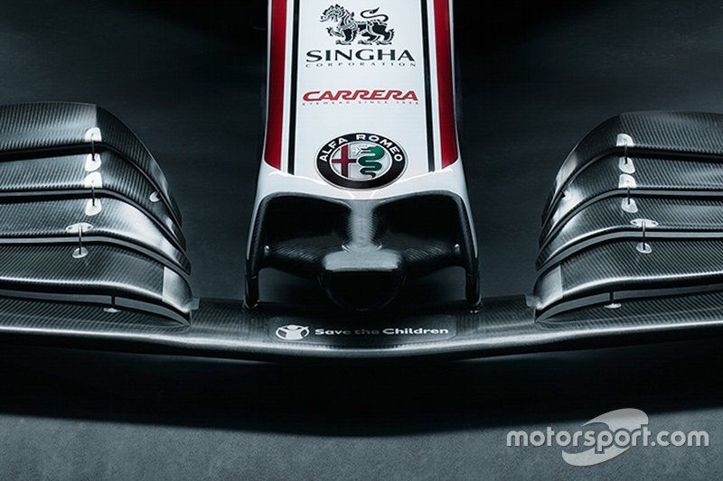 Detalle del Alfa Romeo C39