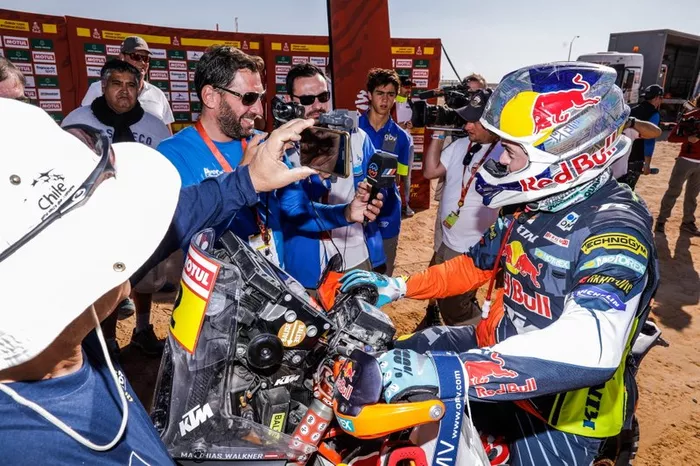 #2 Red Bull KTM Factory Racing: Matthias Walkner