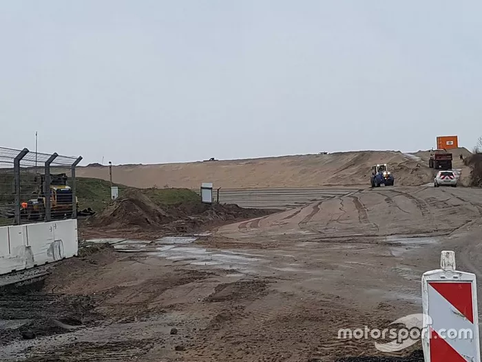 Obras en el circuito de Zandvoort