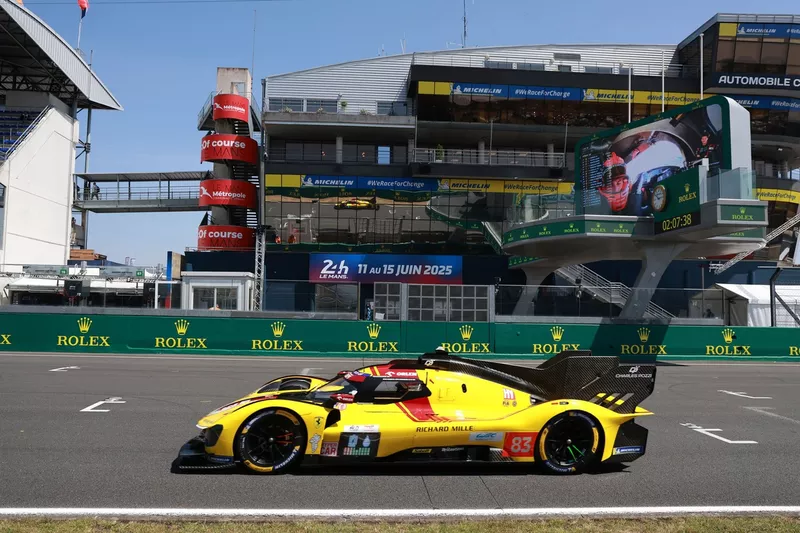 #Ferrari 499P AF Corse n°83 : Robert Kubica, Yifei Ye, Philip Hanson