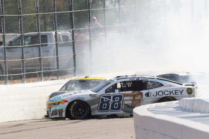 Shane van Gisbergen crash, Trackhouse Racing Chevrolet