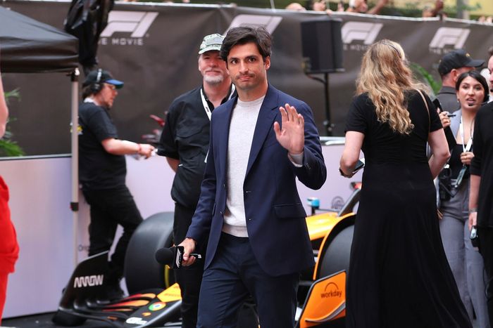 Carlos Sainz at the World Premiere of F1 The Movie 