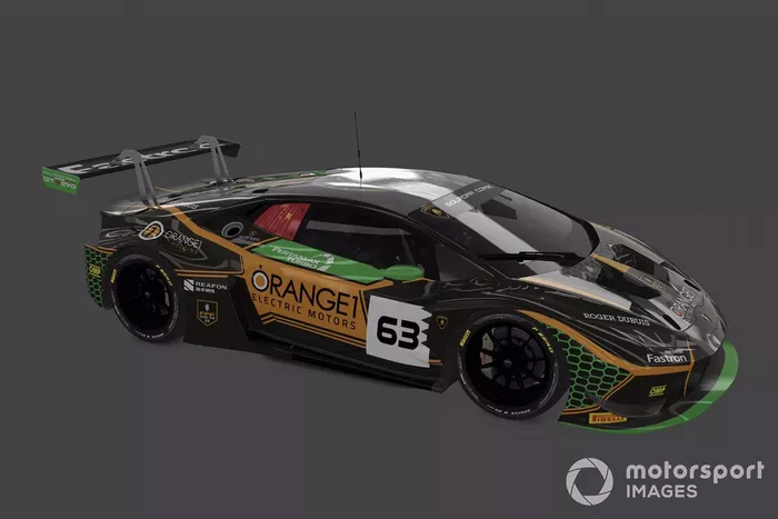 #63 Orange1 FFF Racing Team: Andrea Caldarelli, Marco Mapelli, Mirko Bortolotti, Lamborghini Huracan GT3