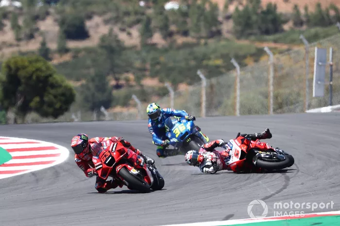 Caída de Johann Zarco, Pramac Racing 