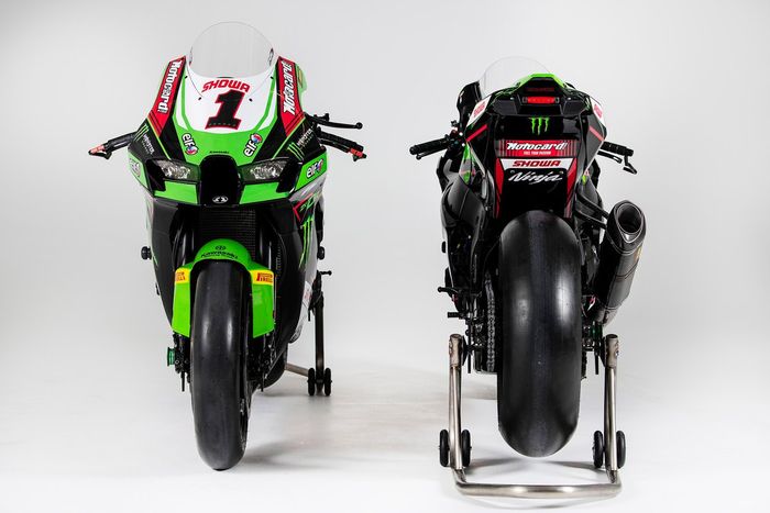 La moto de Jonathan Rea, Kawasaki Racing Team WorldSBK
