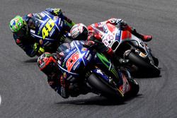 Maverick Viñales, Yamaha Factory Racing, Andrea Dovizioso, Ducati Team, Valentino Rossi, Yamaha Fact