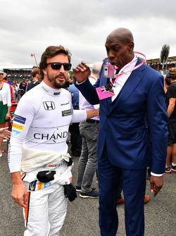 Fernando Alonso, McLaren y Frank Bruno