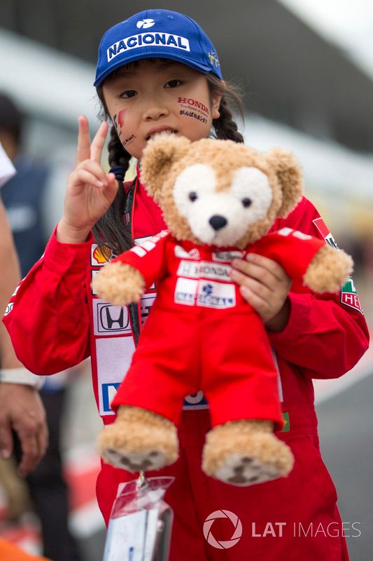 Fan and bear