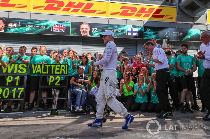 Valtteri Bottas, Mercedes AMG F1 celebra