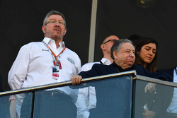 Ross Brawn, Formula One Managing Director of Motorsports and Jean Todt, FIA President