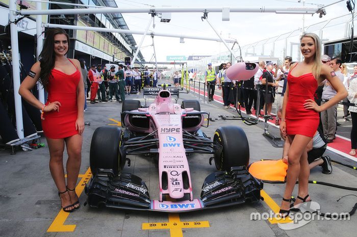 Hot Sahara Force India girls