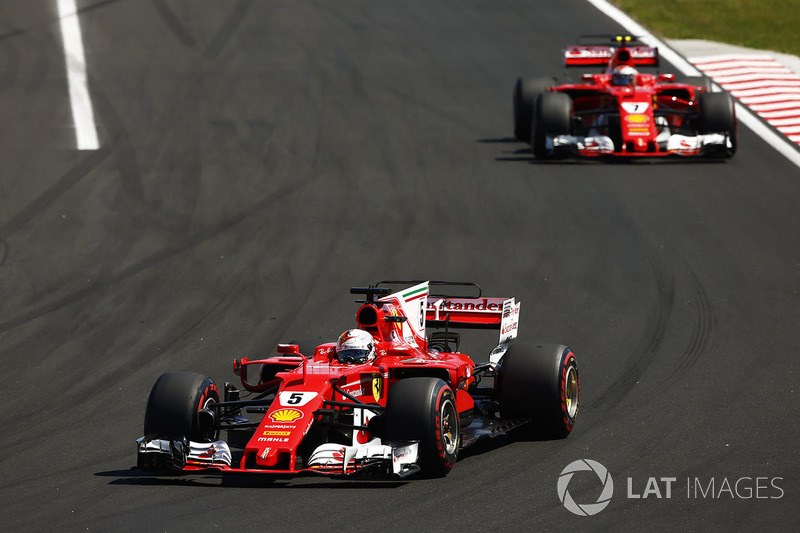 Гран При Венгрии: Райкконен борется с расстановкой приоритетов в Ferrari, пытаясь убедить команду дать ему пройти Феттеля