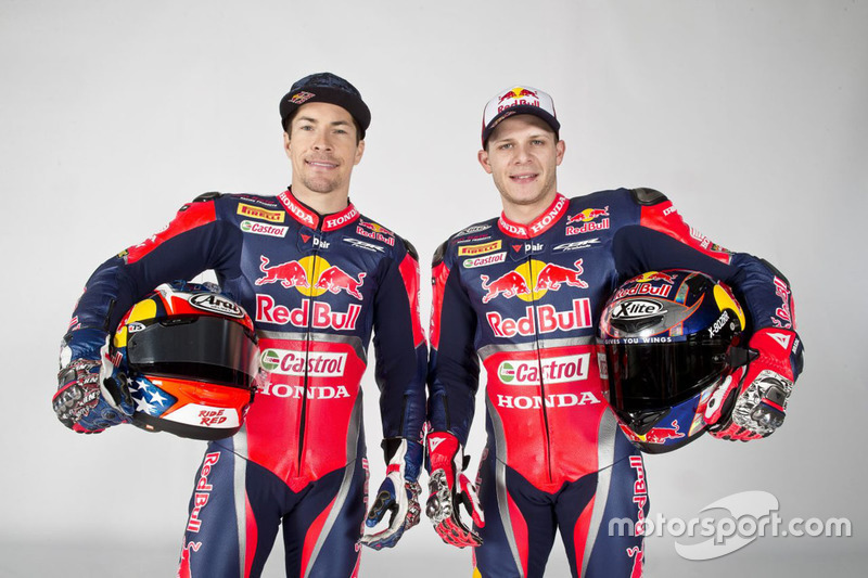 Nicky Hayden, Honda World Superbike Team; Stefan Bradl, Honda World Superbike Team