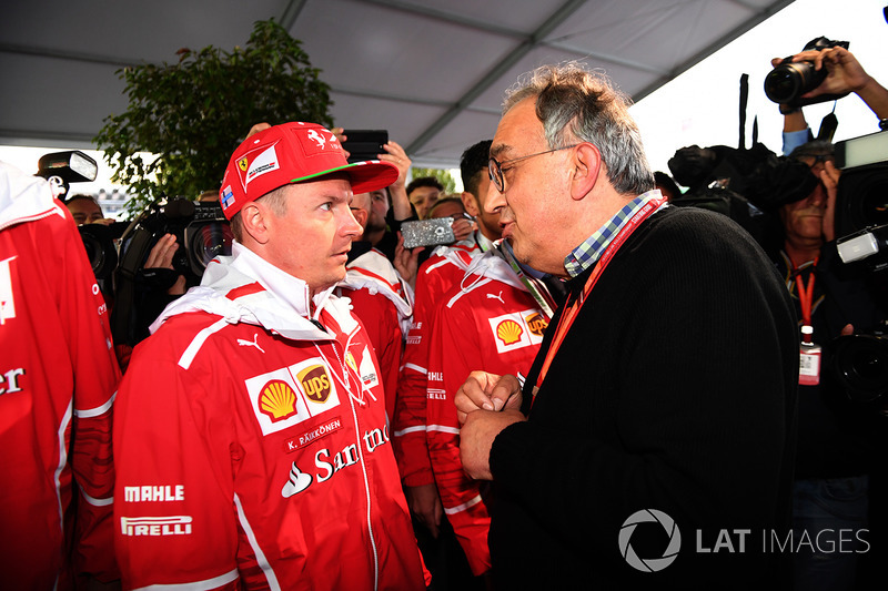 Sergio Marchionne, Ferrari-Präsident, Kimi Raikkonen, Ferrari