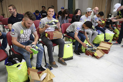 Participants of the Yamaha VR46 Master Camp