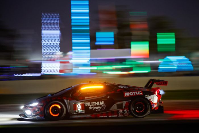 #9 Pfaff Motorsports Lamborghini Temerario GT3: Andrea Caldarelli, Sandy Mitchell, Franck Perera