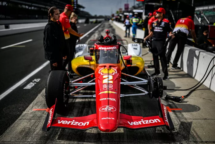  Josef Newgarden, Chevrolet del equipo Penske