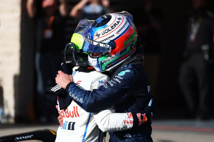 Andrea Kimi Antonelli, Mercedes, Isack Hadjar, Red Bull Racing