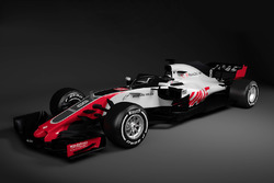 Decoración del Haas F1 Team 2018