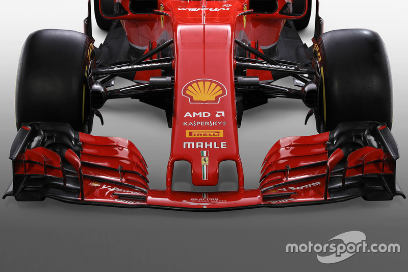 Ferrari SF71H, dettaglio anteriore