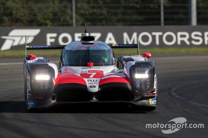#7 Toyota Gazoo Racing Toyota TS050: Mike Conway, Kamui Kobayashi, Jose Maria Lopez