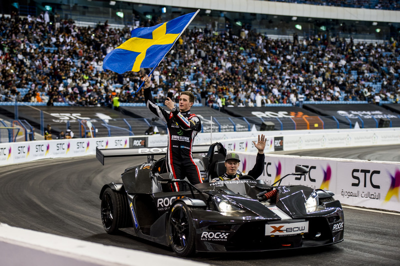 Johan Kristoffersson y Joel Eriksson del Equipo de Suecia