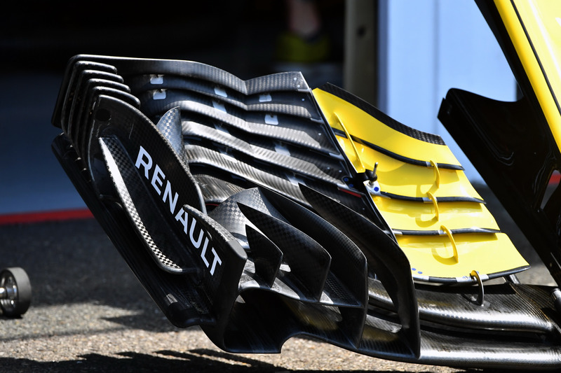 Renault Sport F1 Team R.S. 18 front wing detail