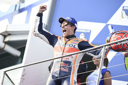 Podium: race winner Marc Marquez, Repsol Honda Team