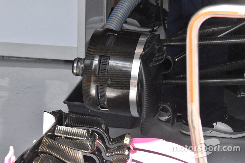 Force India VJM11 front brake detail