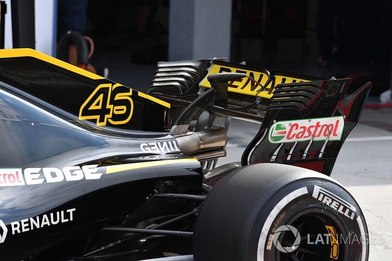 Renault Sport F1 Team R.S. 18 rear wing