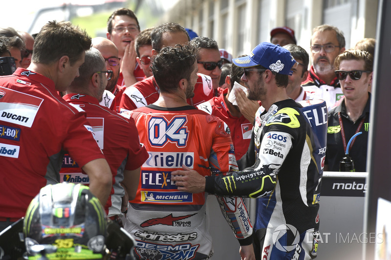 Andrea Dovizioso, Ducati Team, Cal Crutchlow, Team LCR Honda