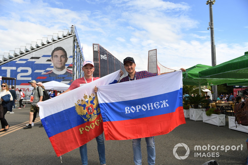 Az Orosz Nagydíj rajongói Szocsiból - F1 2018