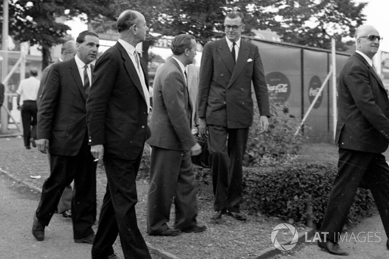 John Cooper, Raymond Mays, Colin Chapman, Lofty England, Enzo Ferrari