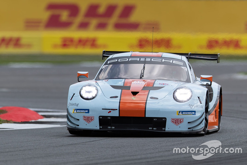 #86 Gulf Racing Porsche 911 RSR: Michael Wainwright, Benjamin Barker, Alex Davison