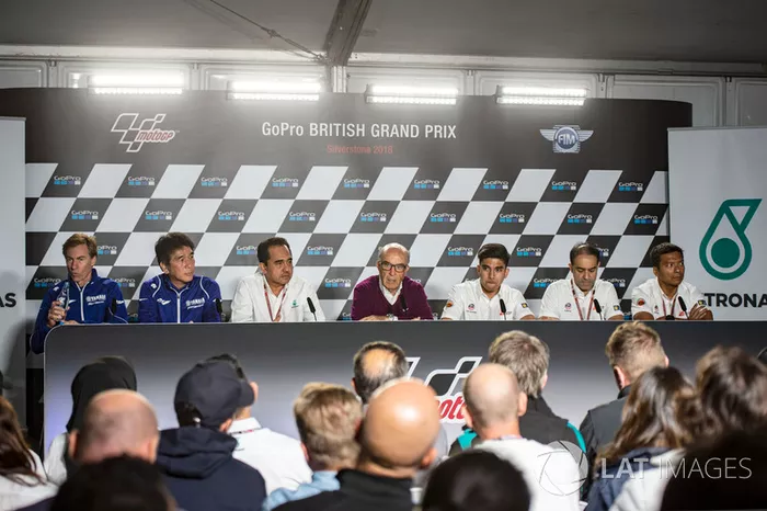 Petronas Yamaha Sepang Racing conferencia de prensa