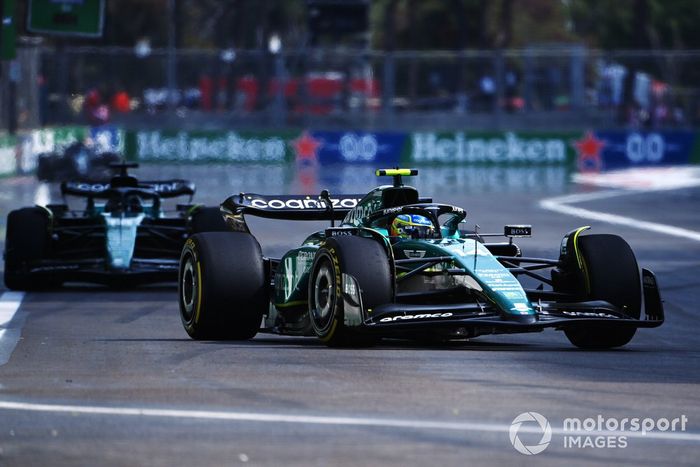 Fernando Alonso, Aston Martin AMR23, Lance Stroll, Aston Martin AMR23