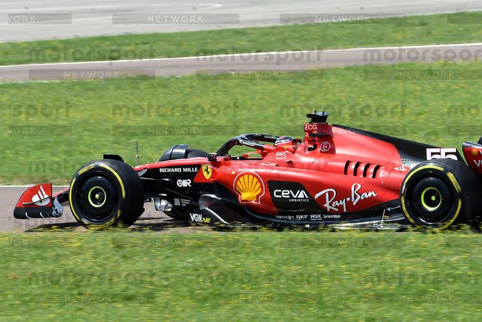 Carlos Saint, Ferrari SF-23 w Fiorano